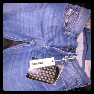 Womens Diesel GetLegg Denim jean